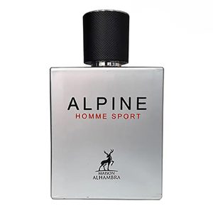 ادو پرفیوم مردانه الپاین هوم اسپرت الحمبرا Alhambra Alpine Homme Sport Eau De Parfum 100Ml