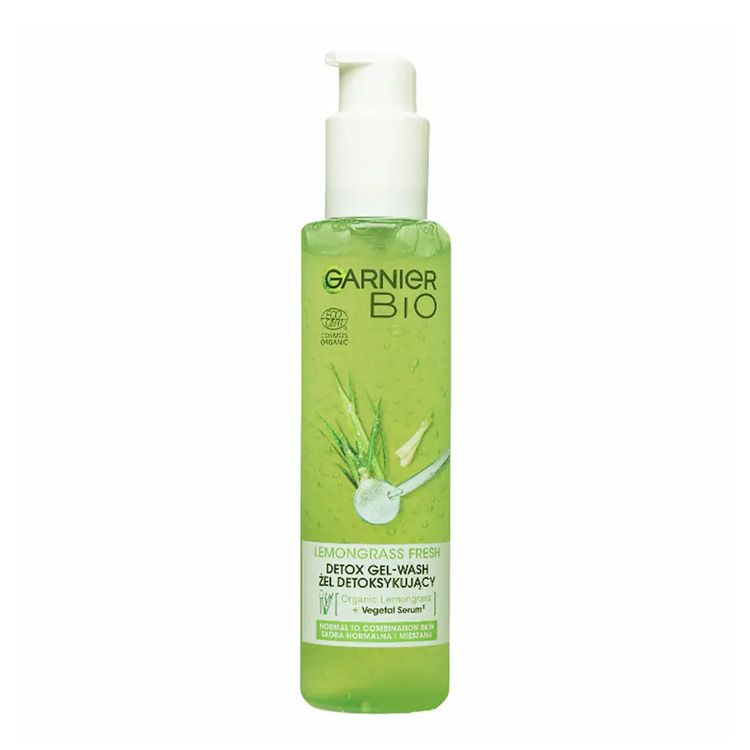 ژل شوینده آبرسان صورت گارنیر مدل Lemongrass حجم 150ml