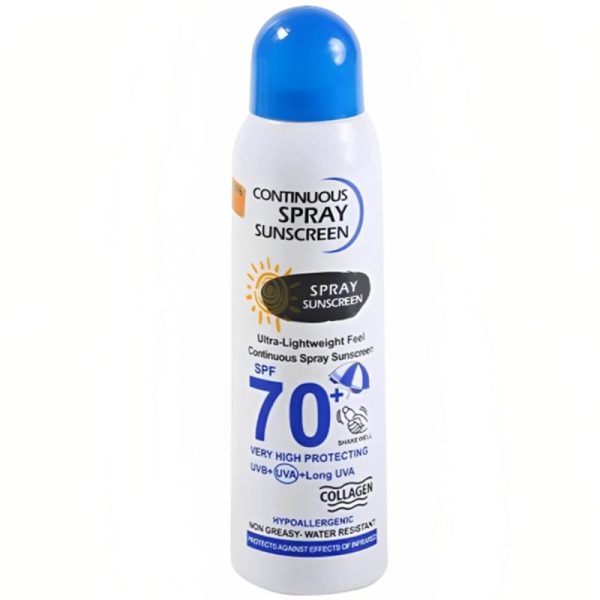 اسپری ضد آفتاب بدن وکالی SPF 70 حجم 230 میلی
