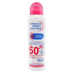 اسپری ضد آفتاب بدن وکالی SPF 50 حجم 230 میلی