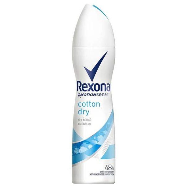 اسپری ضد تعریق رکسونا مدل cotton dry حجم 200ml