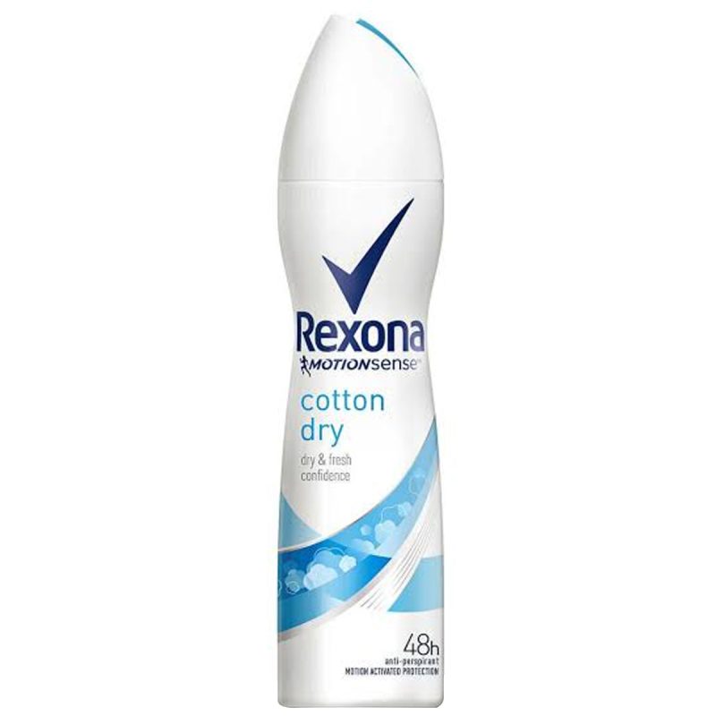 اسپری ضد تعریق رکسونا مدل cotton dry حجم 200ml