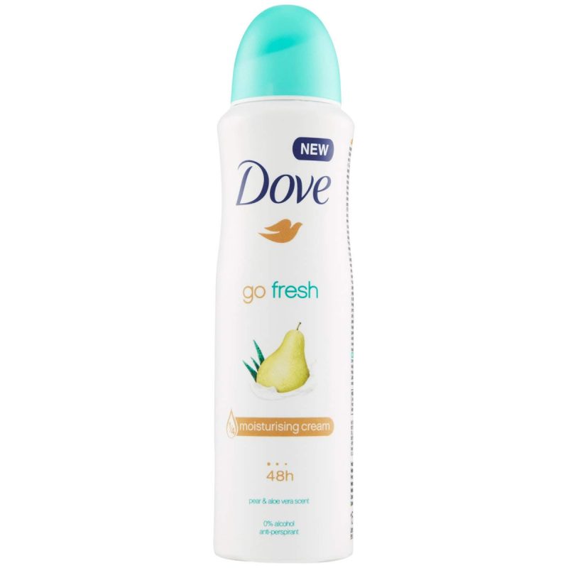 اسپری ضد تعریق داو زنانه مدل go fresh گلابی حجم 250 میل