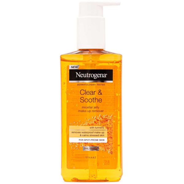 ژل میسلار زردچوبه نوتروژینا مدل Clear & Soothe حجم 200ml