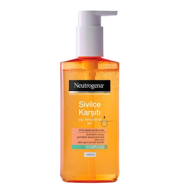 ژل شستشوی صورت ضد جوش سالسیک اسید نوتروژینا حجم 200ml