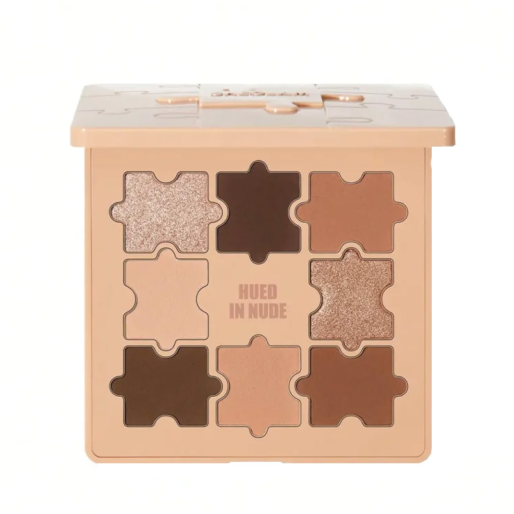 پالت سایه چشم شیگلم مدل JAZY JIGSAW EYESHADOW PALETTE-HUED IN NUDE
