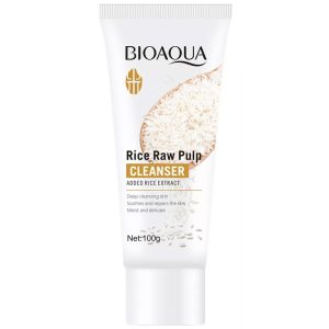 فوم شوینده صورت برنج بیوآکوا حجم 100ml
