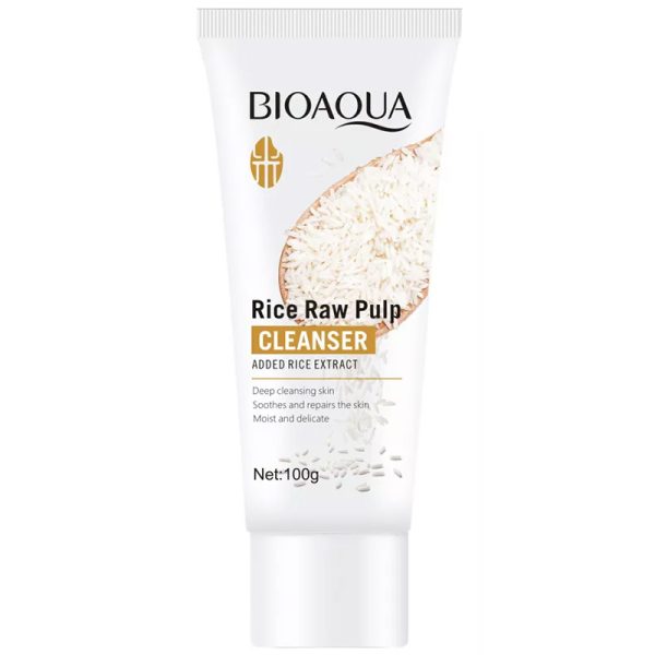 فوم شوینده صورت برنج بیوآکوا حجم 100ml