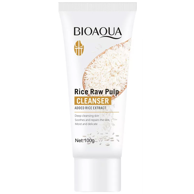 فوم شوینده صورت برنج بیوآکوا حجم 100ml