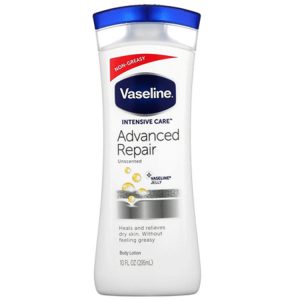 لوسیون بدن وازلین 72 ساعته مدل بدون رایحه Advanced Repair حجم 400ml