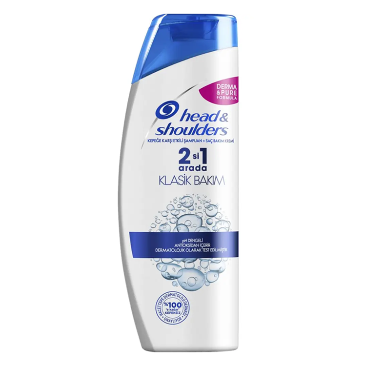 شامپو هد اند شولدرز ضد شوره مدل کلاسیک 2 در 1 330ml