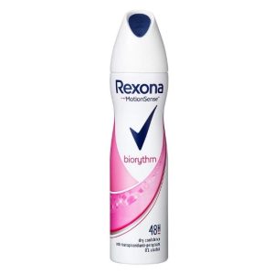 اسپری ضد تعریق زنانه رکسونا بیوریتم Rexona biorythm 48h حجم 200 میل