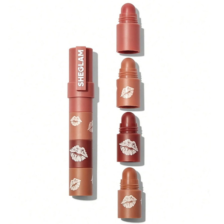 رژلب 4 در 1 مدل مگا شیگلم رنگ Bare Stack
