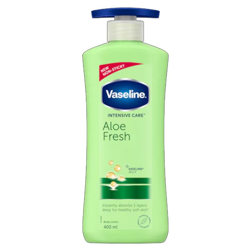 لوسیون بدن وازلین مدل Aloe Fresh حجم 400ml