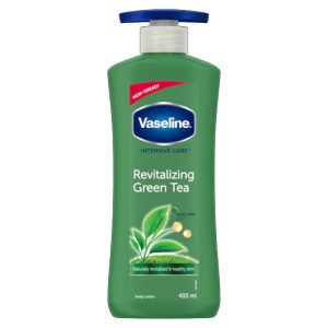 لوسیون بدن وازلین مدل Revitalizing Green Tea حجم 400 میل