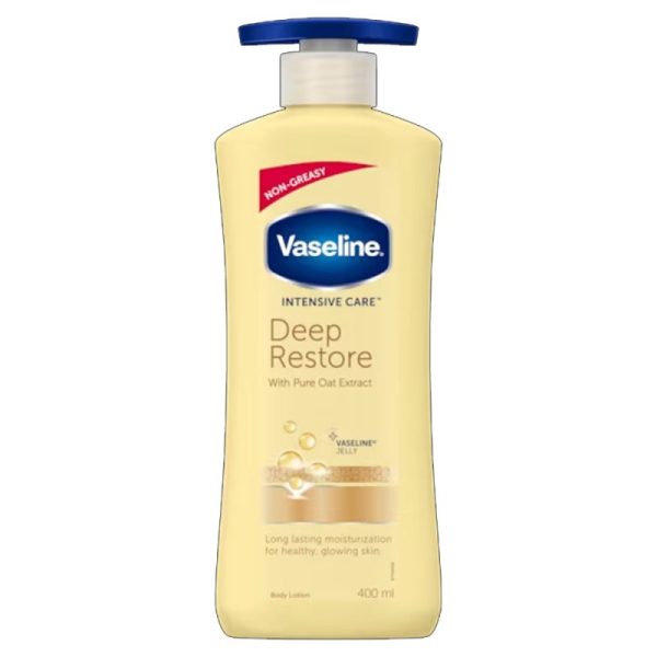 لوسیون بدن وازلین مدل Deep Restore حجم 400ml