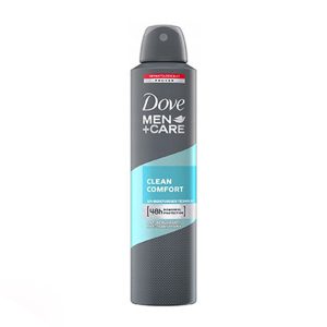 اسپری ضد تعریق مردانه داو مدل CLEAN COMFORT حجم 250ml