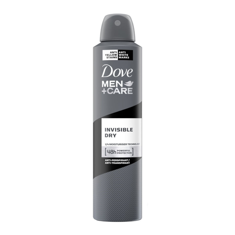اسپری ضد تعریق مردانه داو مدل INVISIBLE DRY حجم 250ml