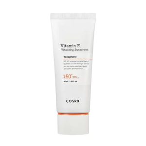ضدآفتاب روشن کننده SPF 50 ویتامین ای کوزارکس COSRX حاوی ویتامین E حجم 50ml