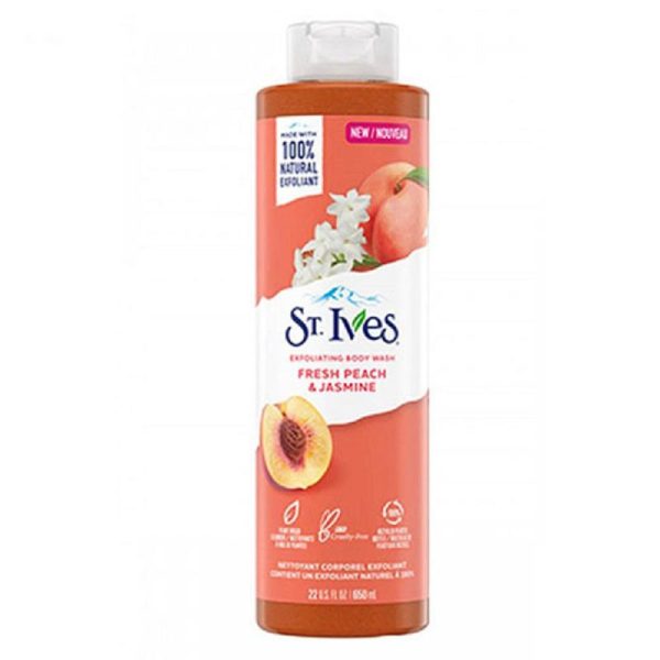 شامپو بدن یاس و هلوی تازه سنت ایوز 650 ml