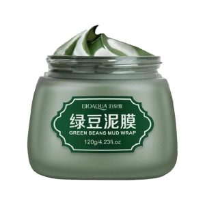 ماسک صورت ضد جوش و ضد آکنه لوبیا سبز بیوآکوا حجم 120ml