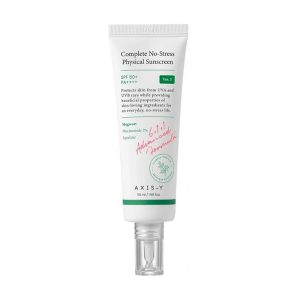 ضد آفتاب فیزیکی اکسیس وای Axis-Y حاوی نیاسینامید مدل no stress حجم 50ml