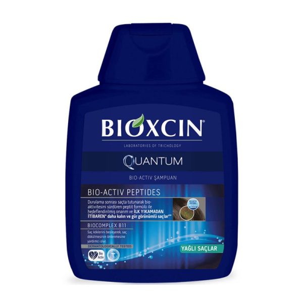 شامپو ضد ریزش قوی بیوکسین مخصوص موهای چرب BIOXCIN Quantum