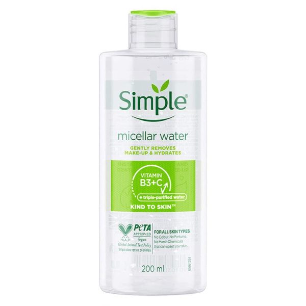 میسلار واتر ویتامین C و B3 سیمپل حجم 200ml
