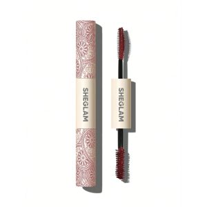 ریمل دو سر بلند کننده و حجم دهنده زرشکی شیگلم مدل Waterproof Burgundy