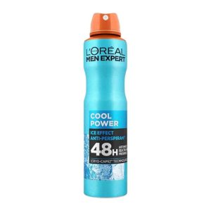 اسپری ضد تعریق مردانه لورال مدل COOL POWER حجم 250 میل
