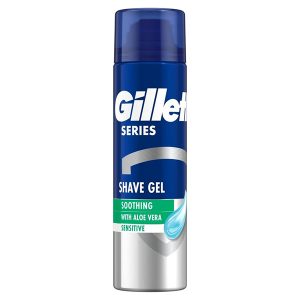 ژل اصلاح ضد حساسیت آلوئه ورا ژیلت Gillette Series Sensitive Skin Shave Gel 200ml