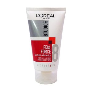 ژل حالت دهنده مو ویتامینه لورال Loreal Studio 8 Fix & Force Styling Gel 150Ml