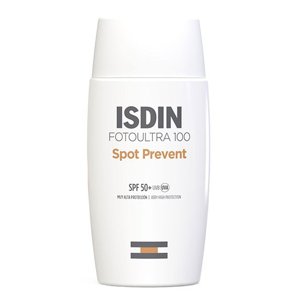 ضد آفتاب ضد لک اسپات پریونت بی رنگ ایزدین Isdin Fusion Fluid 100 Spot Prevent Spf 50
