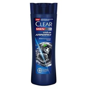 شامپو مردانه ضد شوره زغالی کلیر Clear Men Intensive Purifier Shampoo 350Ml