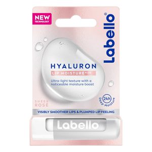 بالم لب مرطوب کننده قوی هیالورون رز لابلو Labello Hyaluron Lip Moisture Plus Sheer Rose