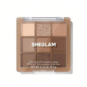 پالت سایه 9 رنگ کافی شاپ شیگلم Sheglam Coffee Shop Eyeshadow Palette