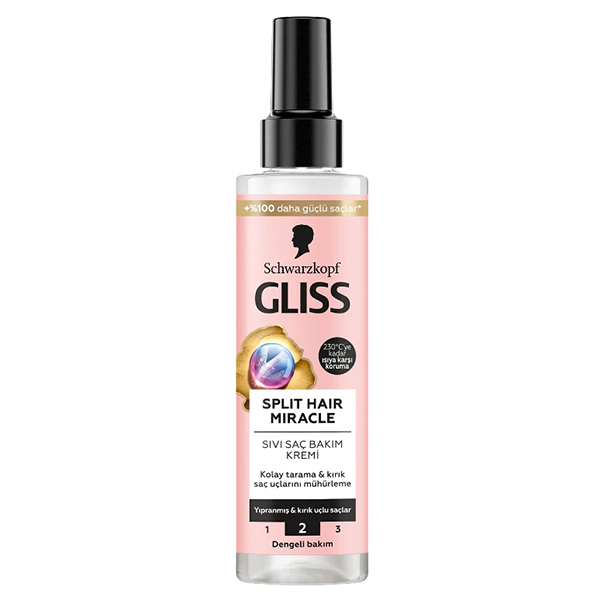 اسپری دو فاز مو میراکل گلیس Gliss Split Hair Miracle Express Repair Conditioner 200Ml