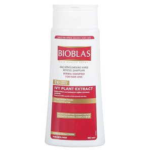 شامپو تقویت کننده و ضد ریزش بیوبلاس Bioblas Herbal Ivy Plant Extract Shampoo 360Ml