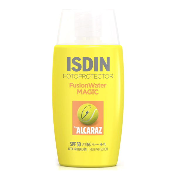 ضد آفتاب فوق سبک مجیک ایزدین Isdin Fusion Water Magic Alcaraz Spf 50