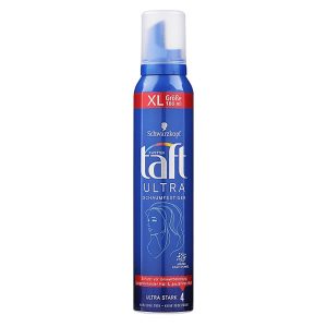 موس مو حالت دهنده مو 4 الترا تافت Taft Ultra 4 Arginin Kraft Formel Ultra Stark 180Ml