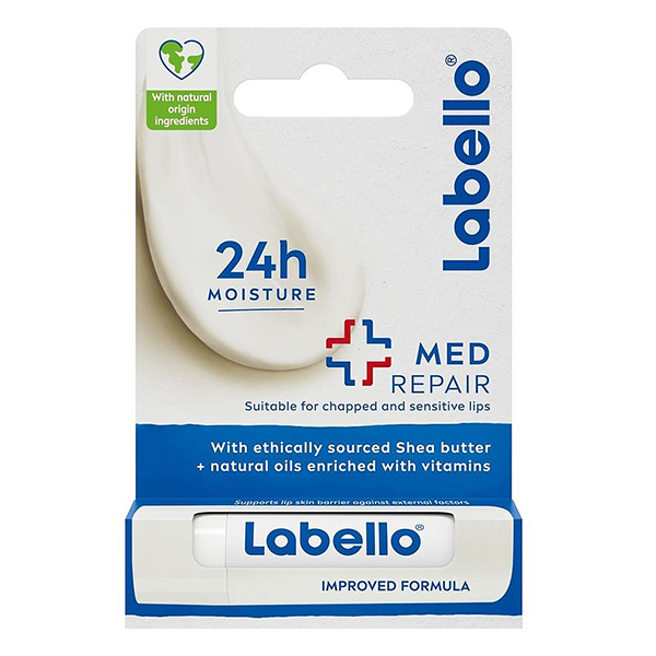 بالم لب ریپیر لابلو Labello Med Repair Suitable For Sensetive Lips