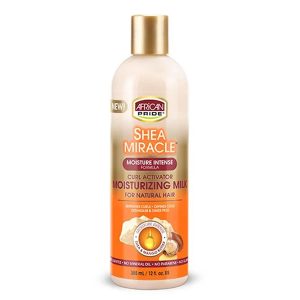 شیر مو آبرسان شی باتر افریکن پراید African Curl Activator Moisturizing Milk 355Ml