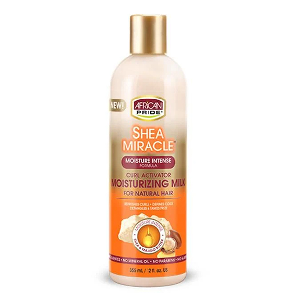 شیر مو آبرسان شی باتر افریکن پراید African Curl Activator Moisturizing Milk 355Ml