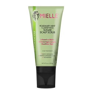 اسکراب کف سر نعنا و رزماری میله Mielle Rosemary Clarifying Sugar Scalp Scrub 170g