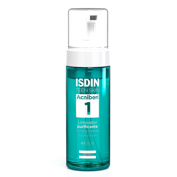 فوم شوینده ضد جوش آکنیبین ایزدین Isdin Teen Skin Acniben 1 Limpiador 150Ml