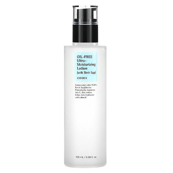 لوسیون مرطوب کننده و آبرسان کوزارکس Cosrx Oil Free Ultra Moisturizing Lotion 100Ml