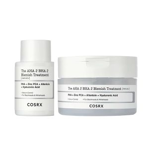 پک سرم و پد درمانی لایه بردار و ضد لک کوزارکس Cosrx The Aha 2 Bha 2 Blemish Treatment Serum 50g