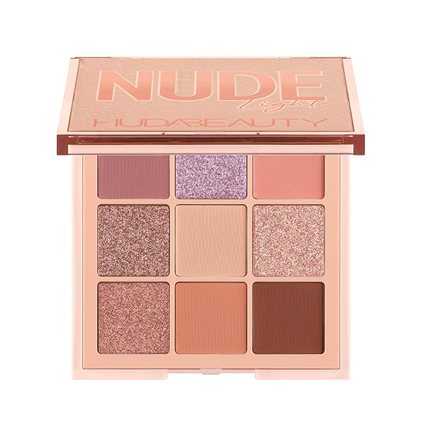 پالت سایه 9 رنگ نود لایت هدی بیوتی Huda Beauty Nude Light 9 Color Eyeshadow Pallette