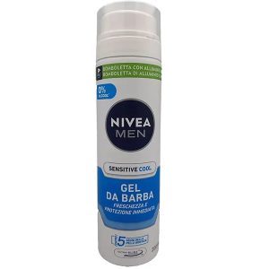 ژل اصلاح ضد حساسیت خنک کننده نیوا Nivea Sensetive Cool Gel Beard 200 Ml