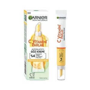 کرم دور چشم ضد لک و روشن کننده ویتامین سی گارنیر GARNIER C VITAMINI GOZ KREMI